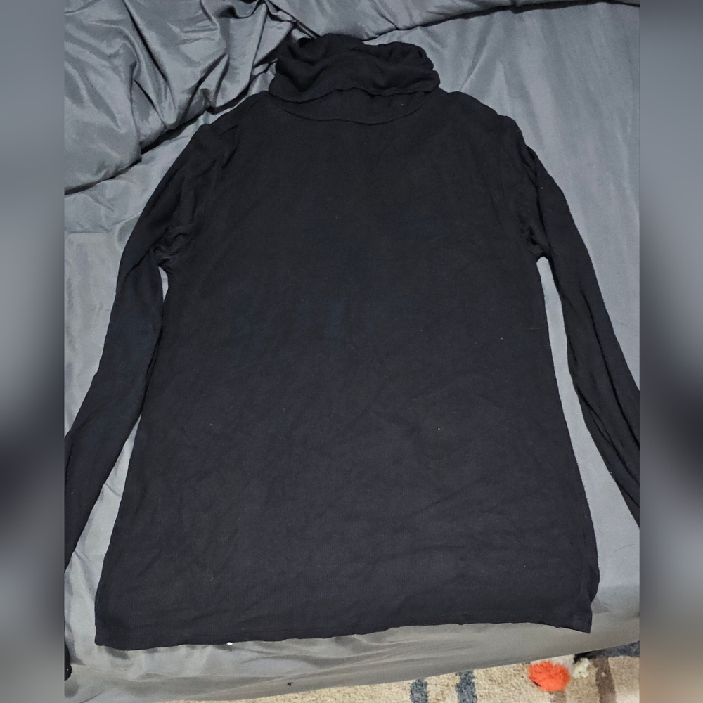 Dip Black Long Sleeve Turtleneck